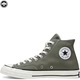 Converse 1970s Samsung tiêu chuẩn quân đội xanh cỏ xanh cao và thấp giày vải 162060C 162052 giày thể thao cổ cao Plimsolls