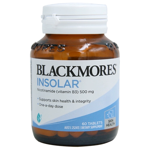Австралия Blackmores Никотинамида отбеливающая эссенция витамин B3 таблетки