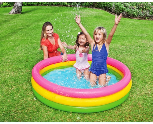 Intex, надувная ванна для младенца, морской бассейн с шариками