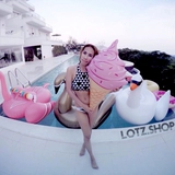 Надувной бассейн для мороженого, игрушка для игр в воде