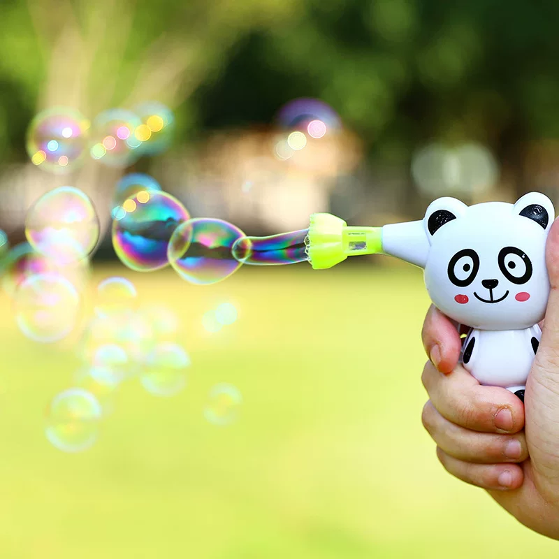 Inertia bubble gun, bubbles, toy, print