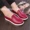 Authentic Hongxing Mùa xuân dài và mùa thu thấp để giúp cộng với giày vải đi mưa của phụ nữ ống ngắn chống trượt dày giày không thấm nước giày 3393 - Rainshoes
