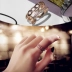 Chỉ số ngón đeo nhẫn nữ Nhật Bản và Hàn Quốc hipster sinh viên cá tính đơn giản thời trang hoang dã Hàn Quốc phiên bản của mở doanh vòng vòng