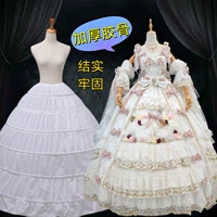 Большое длинное свадебное платье, стиль Лолита, увеличенная толщина