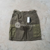[NextVogue] Nanamica Cargo Shorts Рабочие карманные трудовые ткани. Случайные шорты 23SS