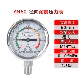 YN60BF thép không gỉ 304 chống sốc đồng hồ đo áp suất xuyên tâm áp suất dầu áp suất nước áp suất không khí 1.6MPA đồng hồ đo áp suất âm đồng hồ đo chân không