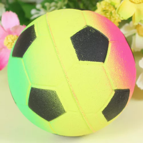 Классический резиновый прыгучий мяч, сферическая флуоресцентная резиновая маленькая игрушка, домашний питомец