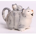 Nhật Bản nhập khẩu thợ thủ công sáng tạo làm ấm đun nước mèo ấm trà cốc cà phê cốc cốc đánh dấu động vật dễ thương - Tách