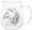 Nhật Bản nhập khẩu Disney Winnie the Pooh cốc thủy tinh chịu nhiệt Sữa cốc trà buổi sáng Bình thủy tinh - Tách bình lock and lock
