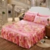 Mùa hè Hàn Quốc giường đôi váy trải giường đơn mảnh chống trượt giường ga giường 1,8m1,5 m 2.0m giường cưới ga giường viền ren Váy Petti