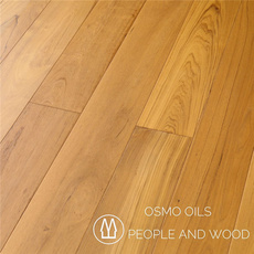 Паркет 缅甸柚木地板三层实木复合地板 1.2米1.9米独幅面层3.3mm地暖地板