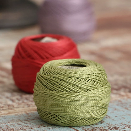 Французский DMC Hand Cuju Ball Diy ручной работы 116 серия 8 жемчужной оси кружев