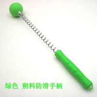 Зеленая нескользящая ручка