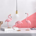 Sáng tạo Bắc Âu Gió Máy Tính Để Bàn Ins Flamingo Trang Trí Động Vật Phòng Ngủ Phòng Khách Cửa Sổ Cửa Hàng Trang Trí Trang trí nội thất