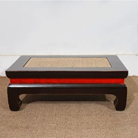 Новые китайские сплошные деревянные кровати, несколько функций, картины Классический табличный стол ретро антикварный, старый маленький пояс