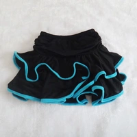 Синяя юбка с одинарным озером