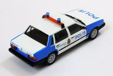 [PX 1/43 Volvo 740 1985 STOCKHOLM полицейская модель]