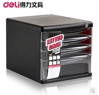 Бесплатная доставка палуба Файл шкаф 9794 Информация на рабочем столе Сортировка шкафа для хранения пластикового ящика офис 4 -слойный замок