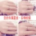 12 chòm sao S925 bạc phiên bản Hàn Quốc của vòng mở nữ có thể điều chỉnh trang sức cá nhân chỉ số ngón tay phụ kiện nhẫn đuôi nhẫn nữ nhẫn cặp vàng Nhẫn