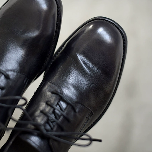 Сейчас | Начало работы итальянская обувь ручной работы Officine Creative Casual Derby Leather Shoes