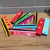 Trẻ em bằng gỗ trí tuệ giáo dục mầm non đồ chơi mẫu giáo sinh viên món quà hàng tăng gấp đôi 16 lỗ harmonica chơi nhạc Đồ chơi âm nhạc / nhạc cụ Chirldren