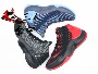 Li Ning airkes flash 4 giày bóng rổ cao nam một mảnh dệt quay giày thể thao nam ABAM053 055 giày bóng rổ chính hãng