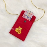 Pet Newge Hege Red Convelope Blessing Red Convelope Dog Blessing Bag Сумка новогодние новогодние праздничные красно -кошачь