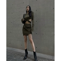 Топ, Бибикар Толокар Плазмакар, юбка, небольшой дизайнерский модный комплект, тренд сезона