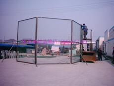 Метание диска 比赛型铁饼护笼田径场地辅助器材 铁饼护笼 链球护笼 大型设施