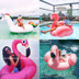 Siêu lớn kỳ lân flamingo cầu vồng Pegasus nước bơm hơi nổi giường nổi hàng bơi thiết bị bơi biển phao tay intex Cao su nổi