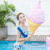 Siêu lớn kỳ lân flamingo cầu vồng Pegasus nước bơm hơi nổi giường nổi hàng bơi thiết bị bơi biển phao tay intex Cao su nổi