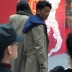 Chinatown thám tử 2 với áo gió trên đầu gối kích thước lớn Liu Yanran Wang Baoqiang đường hiển thị sao khaki coat 9791 áo gió 1 lớp rẻ Áo gió
