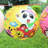 Фонарь, мультяшный портативный набор материалов для детского сада, DIY, поделки ручной работы