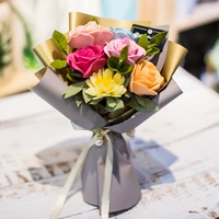 Ручные букетные розы