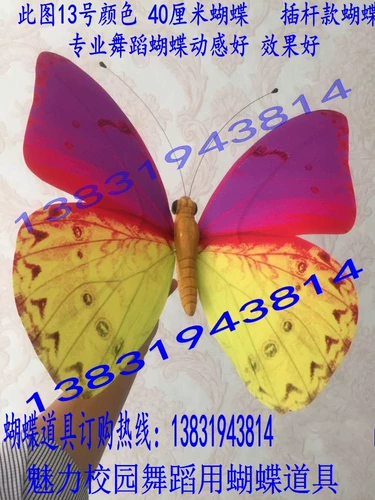 Детский сад с танцевальными реквизитами подключить полюсную бабочку Flying Dream Campus 61 Show № 53 Butterfly Butterfly