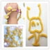 Ý macaroni mẫu giáo an toàn sáng tạo TỰ LÀM nguyên liệu handmade bow ốc xà cừ hạt xoắn ốc