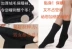 Mùa đông cộng với nhung nêm đi mưa phổ biến Giày đi mưa Hàn Quốc khí chất nữ cao su giả da mờ giày ủng - Rainshoes
