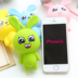 Bunny phim hoạt hình silicone túi chìa khóa nữ dễ thương nhỏ sáng tạo kéo kẹo màu túi keychain vật liệu mềm ví móc chìa khóa nữ Trường hợp chính