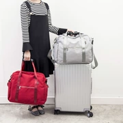 Túi du lịch khoảng cách ngắn nam nữ túi hành lý gấp di động công suất lớn có thể được đặt xe đẩy trường hợp hoàn thiện túi A893