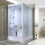 Общая душевая комната для ванной комнаты интегрированная домашняя ванна встроенная туалетная туалет отель отель купаль