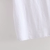 LL3D cao đẳng gió ngắn tay nữ mùa hè mới thời trang vòng cổ Hàn Quốc thanh song song stretch Slim hoang dã t-shirt áo phông trắng Áo phông