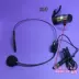 Máy phát micro không dây tai nghe móc tai nghe khuếch đại micro nhỏ ổ cắm để gửi bán xốp mic livestream c11 Micrô