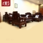 Huang Ze Redwood Sofa Phi Rosewood Book Book Sofa Phong cách Trung Quốc Phòng khách kết hợp Sofa Red Rosewood Nội thất - Bộ đồ nội thất giường ngủ hiện đại