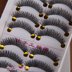 Đài loan handmade lông mi giả tự nhiên dày trang điểm khỏa thân mô hình chéo L39 bắp cải giá một hộp mi giả 5d Lông mi giả