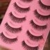 P01 Đài Loan handmade Nhật Bản siêu nhiên dày trang điểm nude đơn giản trang điểm nhẹ chất lượng chéo lông mi giả các loại mi giả tự nhiên Lông mi giả