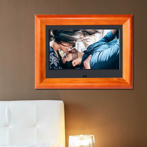 Цифровая фоторамка, электронный фотоальбом, музыкальная фотография, 7 дюймов, подарок на день рождения