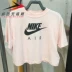 Áo nịt nữ Nike chính hãng ngắn tay mùa thu 2019 mới thoáng khí áo thun thể thao ngắn thoáng khí BV4778-682-100 - Áo phông thể thao áo thun 3 lỗ nam tập gym Áo phông thể thao