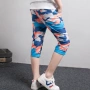 2018 mới Hàn Quốc phiên bản của năm quần trẻ em bảy điểm quần trẻ em lớn quần âu ống túm quần short nam mùa hè quần áo trẻ em quần áo trẻ sơ sinh
