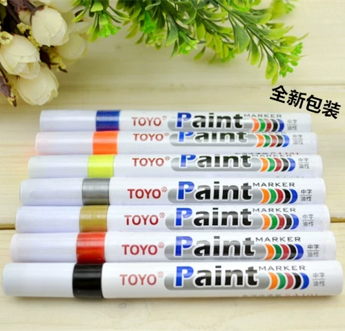 Toyo Paint Pen Sa-101 Auto Repair Pen Graffiti Pens Signature Pen White Marking Pen