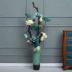 Hoa sen mới mô phỏng theo phong cách Trung Quốc Lá sen đơn cho hoa sen Phật trang trí hoa giả trang trí nội thất hoa nghệ thuật - Trang trí nội thất những đồ vật trang trí phòng khách Trang trí nội thất